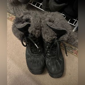 Ugg winter snow boots warm fur